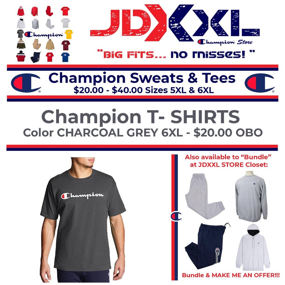 Champion Script Logo Tee